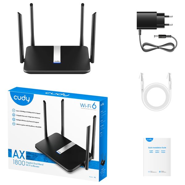  Cudy AX1800 - Router 