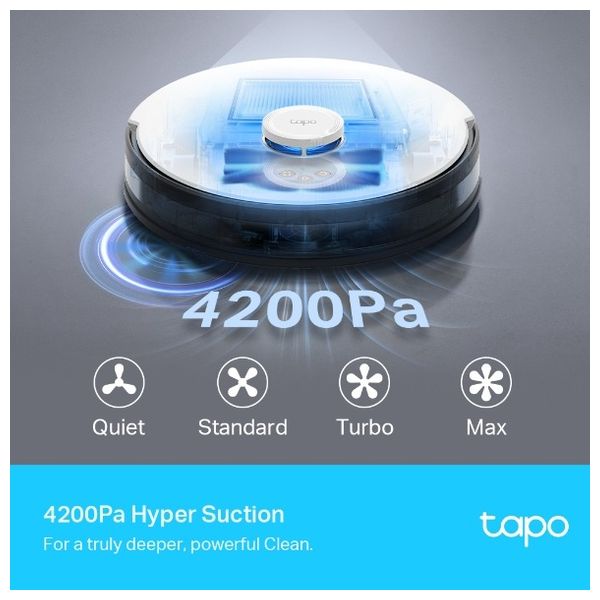  Tapo RV30 - Robot Vacuum Cleaner - White 