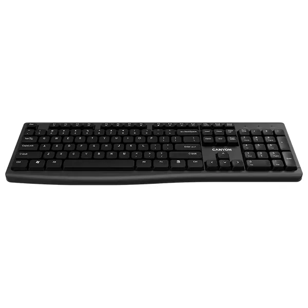  لوحة مفاتيح لاسلكي كانيون - KB-W50 - اسود 