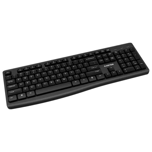  لوحة مفاتيح لاسلكي كانيون - KB-W50 - اسود 