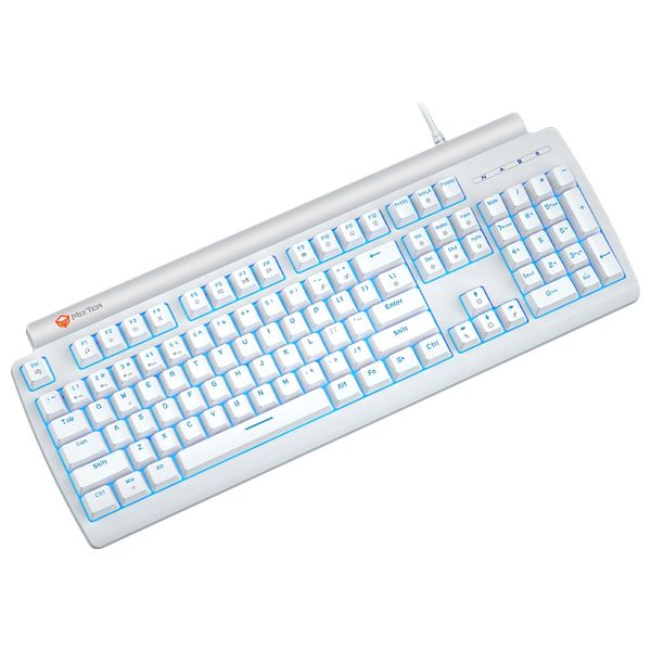  لوحة مفاتيح سلكي ميشن - MT-MK600MX-B - ابيض 