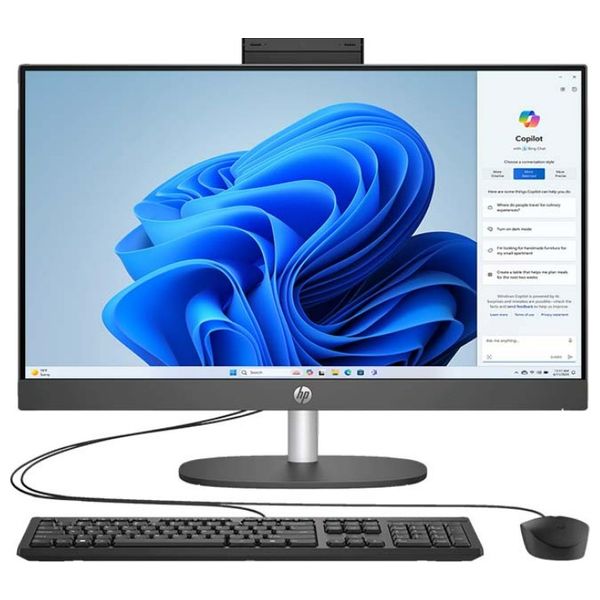كمبيوتر مكتبي الكل في واحد اتش بي 23.8-انج - Core i7-1355U - Integrated - دوز - 16كيكابايت/512 كيكابايت SSD - ProOne 240 G10