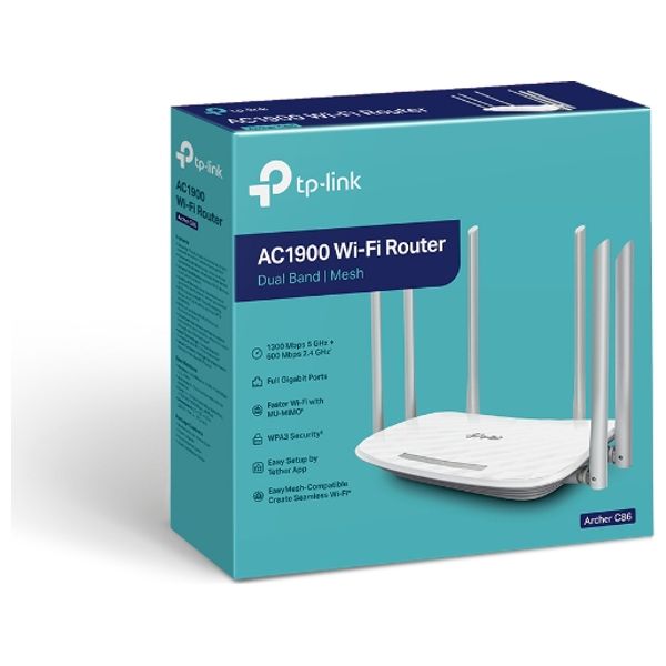  TP-LINK Archer C86 - Router - White 