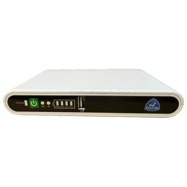  Falcon Mini UPS - 17ً W - White 