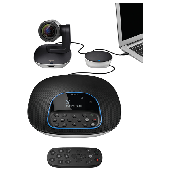  لوجيتيك 960-001057 - webcams Group نظام مؤتمرات فيديو - 1080بكسل 