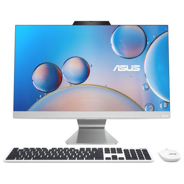  كمبيوتر مكتبي اسوس AIO A3402 - شاشة 23 انج FHD - كور اي 7 1355U - رام 8 كيكابايت DDR4 - إس إس دي 512 كيكابايت - Dos - Shared 