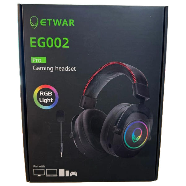  Headphone Over  Ear - ETWAR EG002 -  Black 