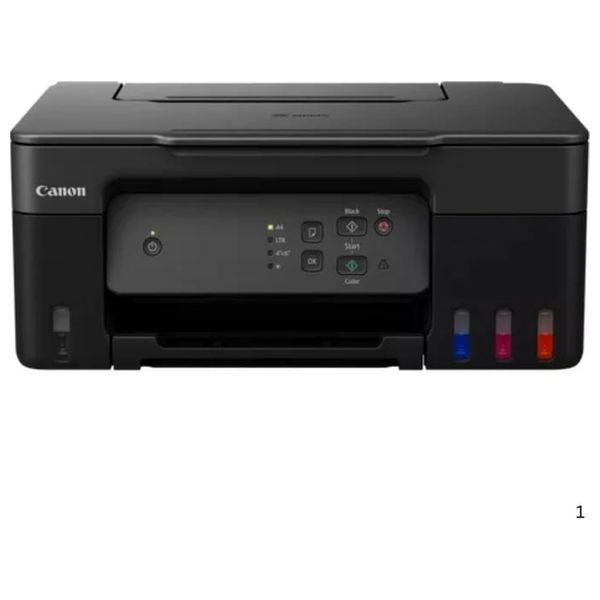  Canon PIXMA G2430 - Color Inkjet All-in-One Printer - Black + Includes a gift of ink and paper 