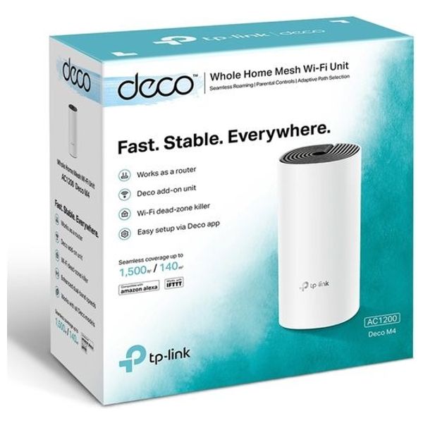  TP-Link DECO-M4-AC1200 - WiFi Range Extender - 1 Pieces 