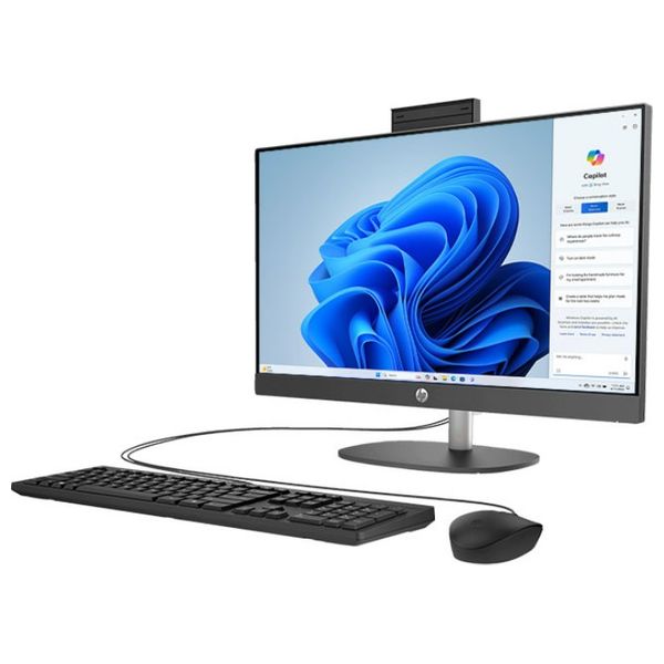 كمبيوتر مكتبي الكل في واحد اتش بي 23.8-انج - Core i7-1355U - Integrated - دوز - 16كيكابايت/512 كيكابايت SSD - ProOne 240 G10