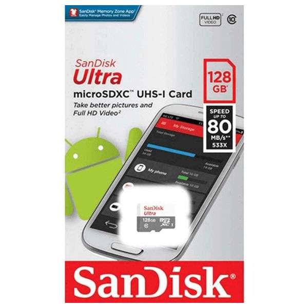  SanDisk 619659185091 - 128GB - SD Card 