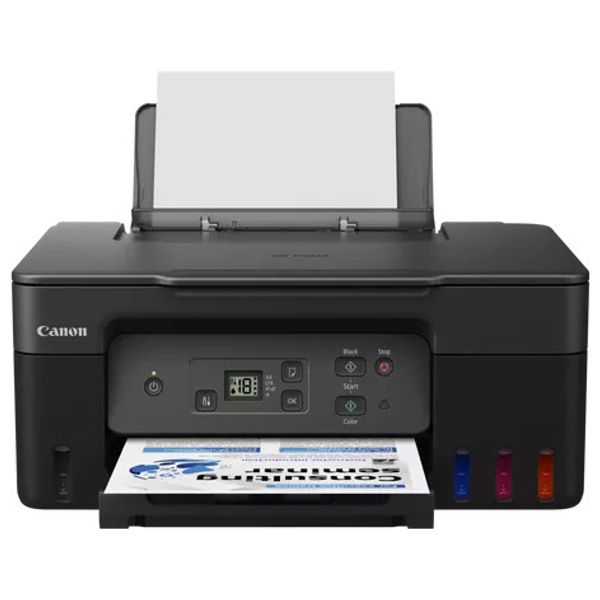  طابعة كانون نافثة للحبر الكل في واحد ملونة - Pixma G2470 - اسود 