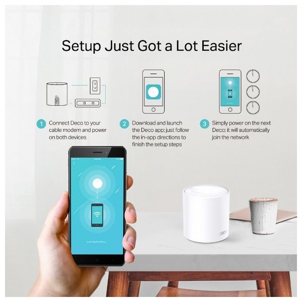  TP-Link Deco X20 - WiFi Range Extender - 1 pack 