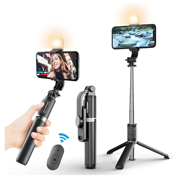  Q02S Selfie Stick - Black 