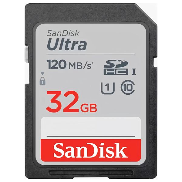  SanDisk SD Card - 32GB - Gray 