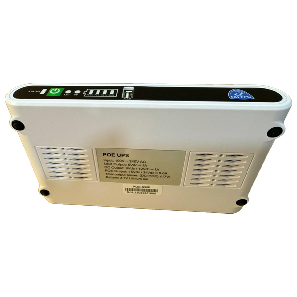  Falcon Mini UPS - 17ً W - White 