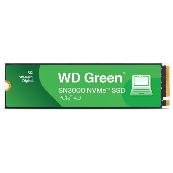 WD Green SN3000 NVMe Internal SSD – Green – 2TB