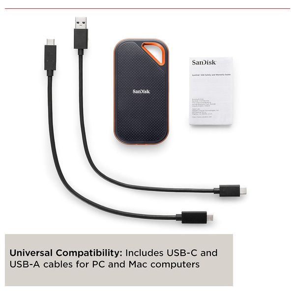  SSD هارد خارجي سان ديسك SDSSDE81-1T00-G25 - ازرق - 1تيرابايت 