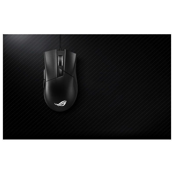  Asus 4718017329729 - Wired Mouse - Black 