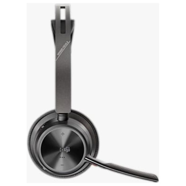  Poly Voyager Focus 2 Wireless Over-Ear Bluetooth Headset - 25-Hour Battery - Bluetooth 5.1 - Black 