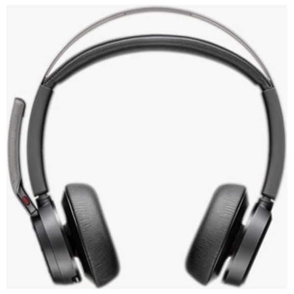  Poly Voyager Focus 2 Wireless Over-Ear Bluetooth Headset - 25-Hour Battery - Bluetooth 5.1 - Black 