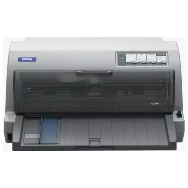  طابعة نقطية ايبسون - LQ-690 - سلفر 