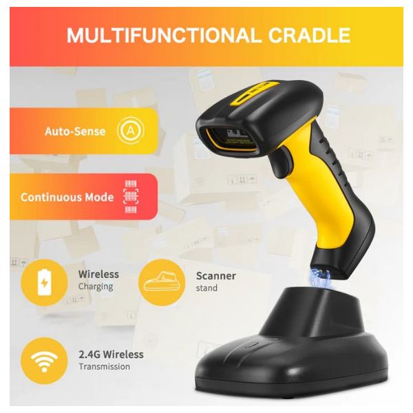 NETUM NT-1202W - Wired and Wireless QR Code Barcode Reader