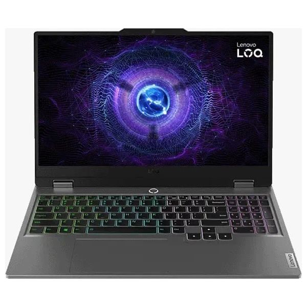 لابتوب لينوفو 15.6-انج - LOQ 15IRX9 - Intel Core i7-13650HX - RTX 3050 6GB - دوز - 16كيكابايت/512كيكابايت SSD