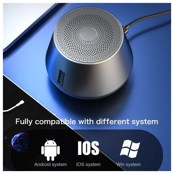  Lenovo K3 Pro - Bluetooth Speaker - Silver 