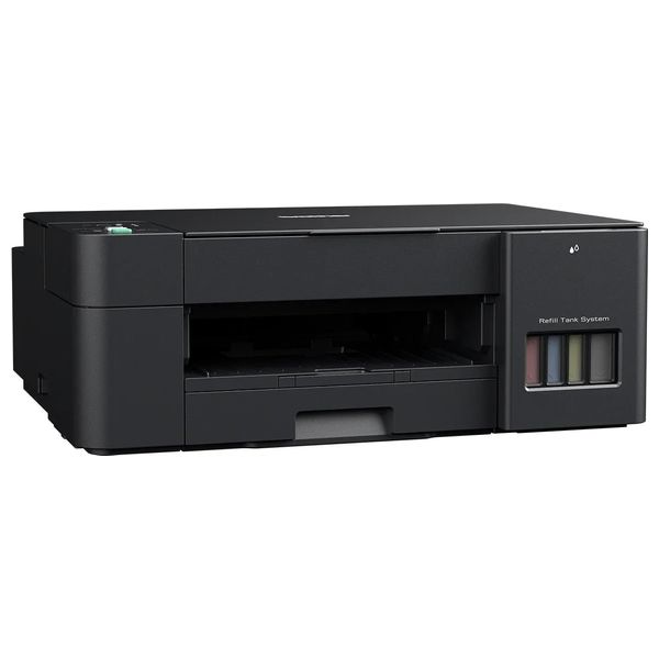  طابعة برذز نافثة للحبر الكل في واحد ملونة - DCP T220 - دقة تصل إلى 1200× 6000نقطة في انج - يو اس بي - اسود + مع هدية حبر و ورق 