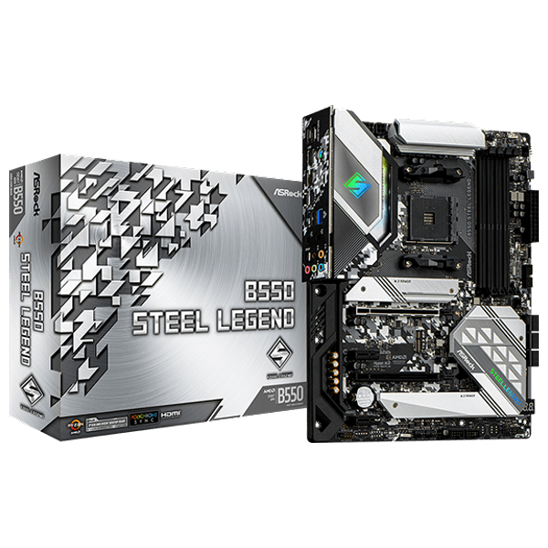  لوحة ام آسروك - B550 STEEL LEGEND 4DDR4 