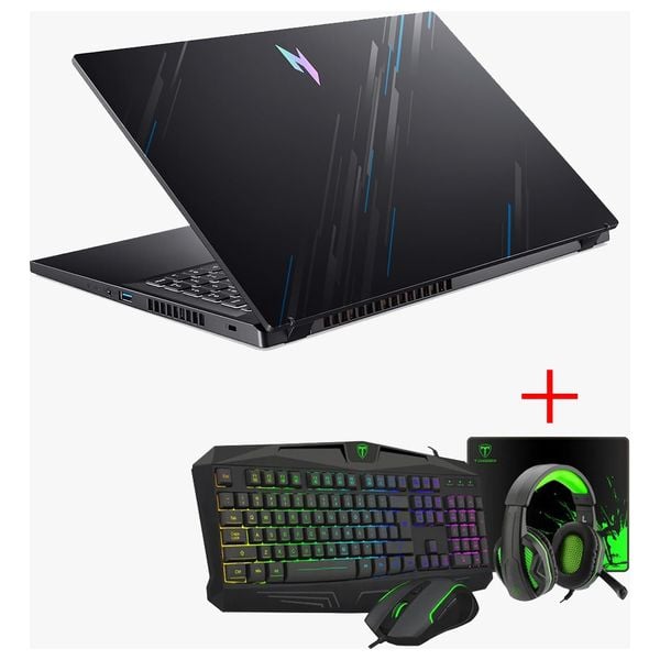  Acer Laptop 15.6" - Gaming Laptop Nitro V15 - Core i7-13620H - 16GB/512GB SSD - RTX 3050-6GB - DOS + Headphone Over Ear + Keyboard + Mouse + Mouse Pad 