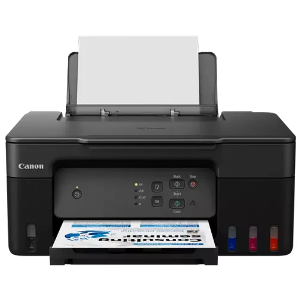 طابعة كانون نافثة للحبر الكل في واحد ملونة - PIXMA G2430 -  اسود 