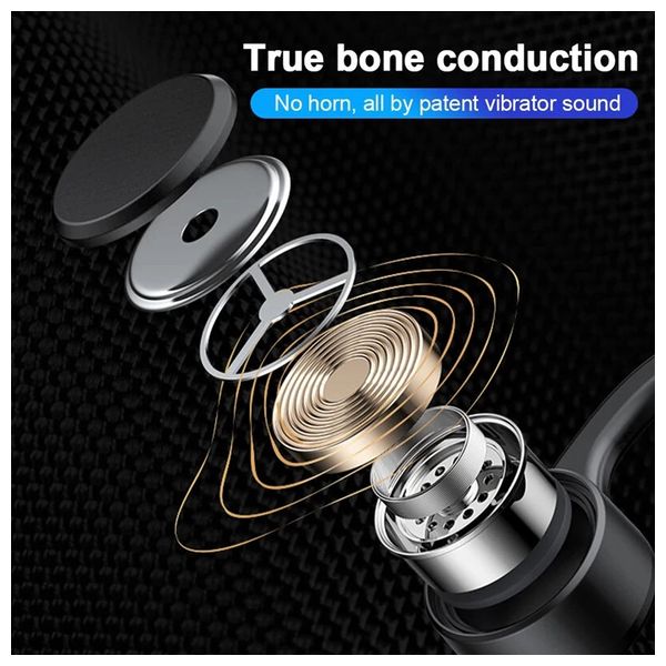  Lenovo X4 Bone Conduction - Bluetooth Headphone In Ear - Black 