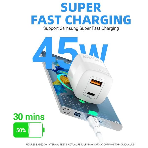  HYTO Mobile Charger - 45W - T50 - White 