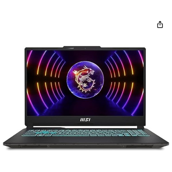  لابتوب ام اس ئاي 15.6-انج - CYBORG 15 - Core i5-13420H - RTX 3050 - 6GB - دوز - 16كيكابايت/512كيكابايت SSD 