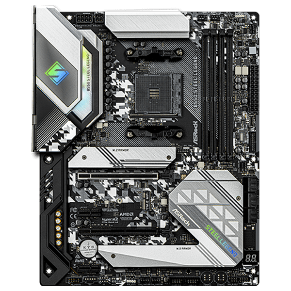  لوحة ام آسروك - B550 STEEL LEGEND 4DDR4 