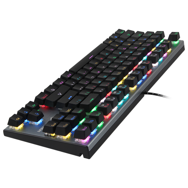  Meetion MT-MK04-W-UAR - Wired Keyboard - Black 