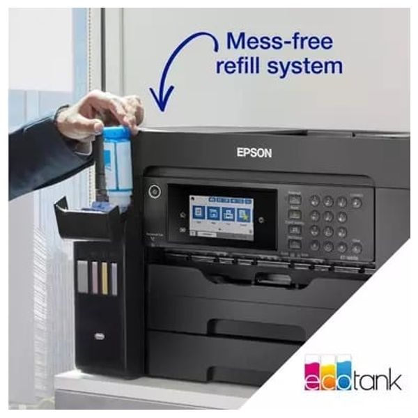  طابعة ايبسون الكل في واحد - L15160 - ابيض 