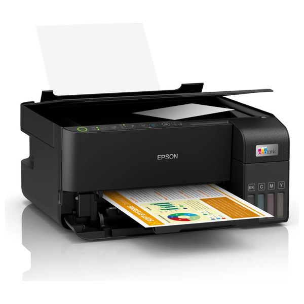  Epson L3550 - Color Inkjet All-in-One Printer - Wifi - Black 