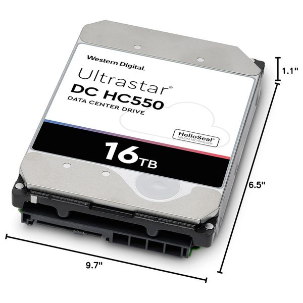  WD WD3516T - 3.5" - 16TB - Internal HDD Hard Drive - White 