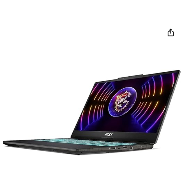 لابتوب ام اس ئاي 15.6-انج - CYBORG 15 - Core i5-13420H - RTX 3050 - 6GB - دوز - 16كيكابايت/512كيكابايت SSD 