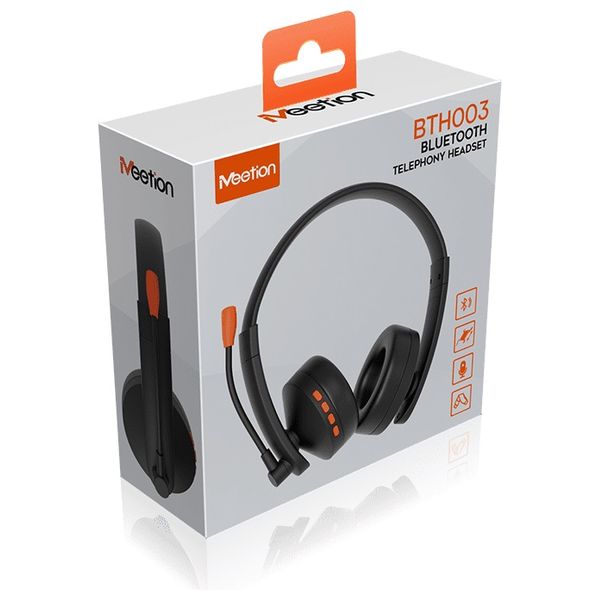  سماعة حول الاذن ميشن - MT-BTH003mic-A - اسود 