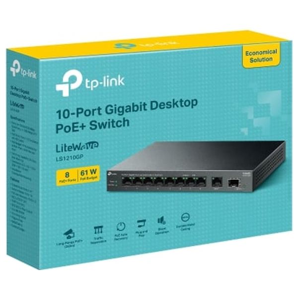  TP-LINK LS1210GP - LAN Hub 