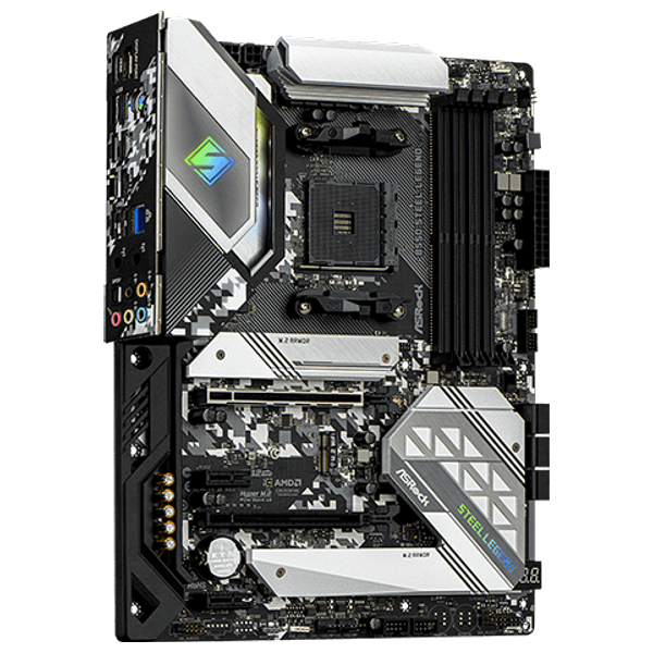  لوحة ام آسروك - B550 STEEL LEGEND 4DDR4 
