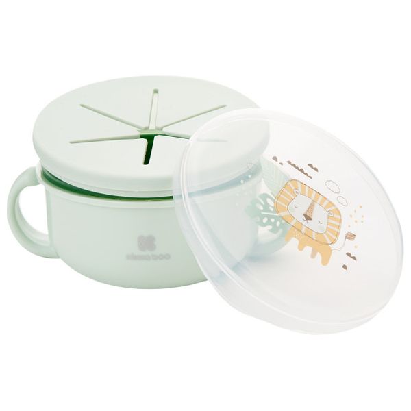  Kikka Boo Snack Bowl 2in1 - Mint 
