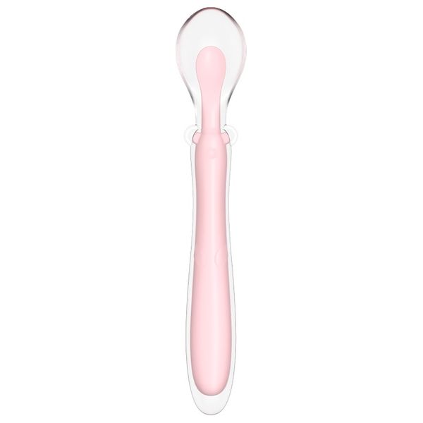  Kikka Boo Flexible Training Spoon - Pink 