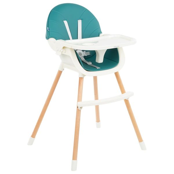  كرسي كيكا بوو 2 في 1 للأطفال طعام - اخضر 