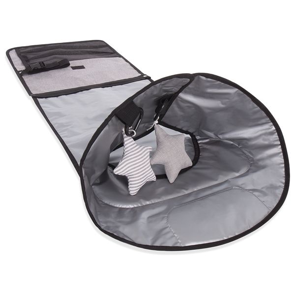  Kikka Boo Foldable Wallet Mat With Motion Barrier - Gray 