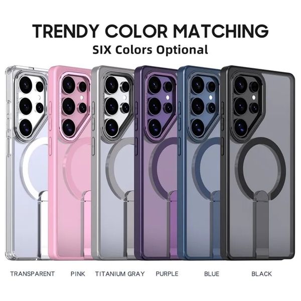  Fashion Case Mobile Cover For Samsung S24 Ultra - Titanium Black 